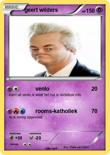 Pokemon geert wilders