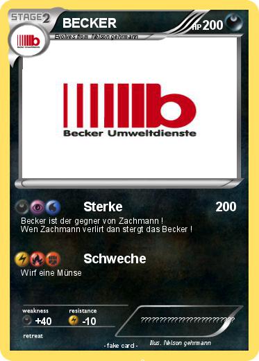 Pokemon BECKER