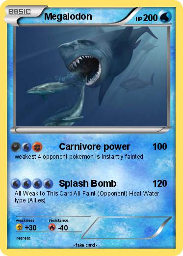 Pokemon Megalodon