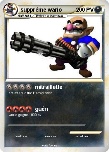 Pokemon suppréme wario