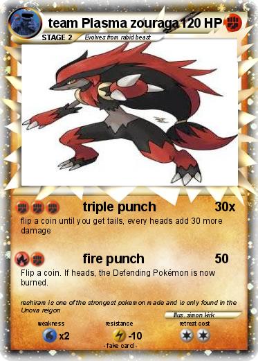 Pokemon team Plasma zouraga