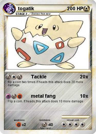 Pokemon togatik