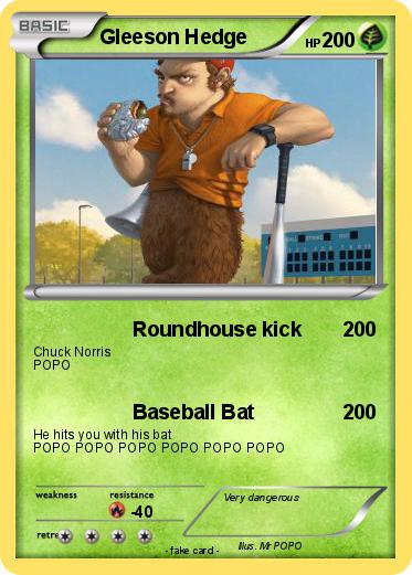 Pokemon Gleeson Hedge