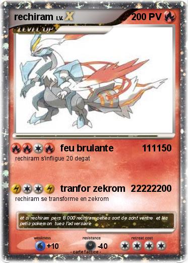 Pokemon rechiram