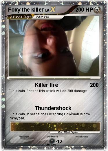 Pokemon Foxy the killer