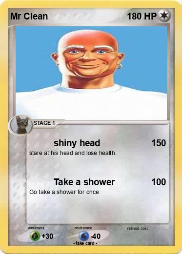 Pokemon Mr Clean