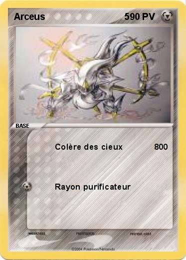 Pokemon Arceus                               5