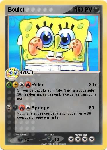 Pokemon Boulet