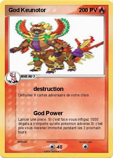 Pokemon God Keunotor