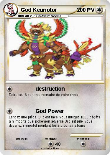 Pokemon God Keunotor