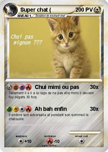 Pokemon Super chat (