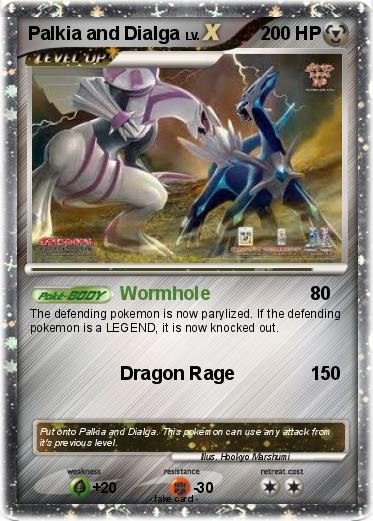 Pokemon Palkia and Dialga