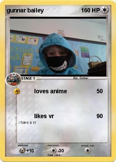 Pokemon gunnar bailey