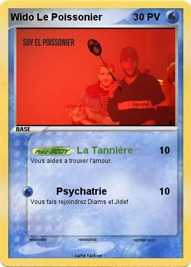 Pokemon Wido Le Poissonier