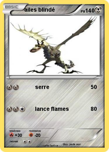 Pokemon ailes blindé