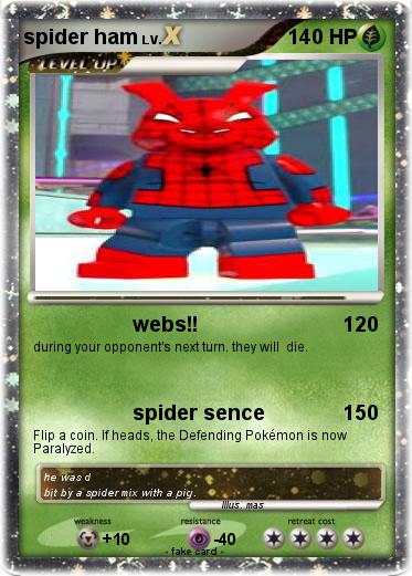 Pokemon spider ham
