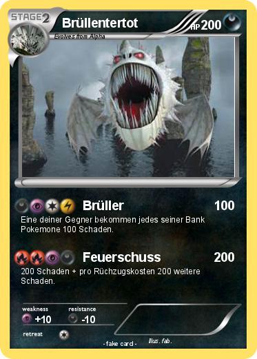 Pokemon Brüllentertot