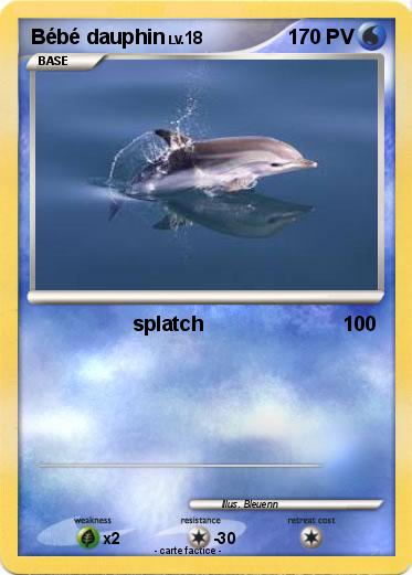 Pokemon Bébé dauphin