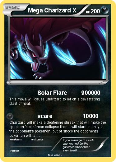 Pokemon Mega Charizard X