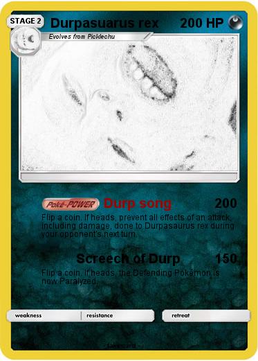 Pokemon Durpasuarus rex