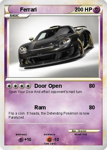 Pokemon Ferrari