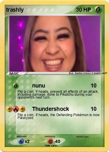 Pokemon trashly