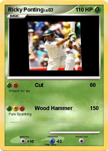 Pokemon Ricky Ponting