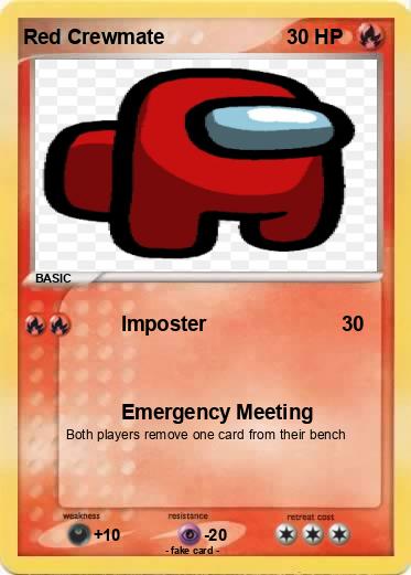 Pokemon Red Crewmate