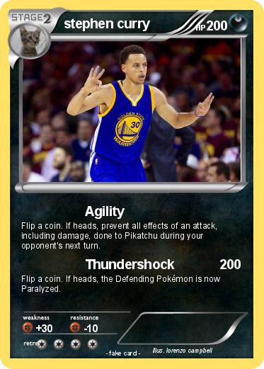 Pokemon stephen curry