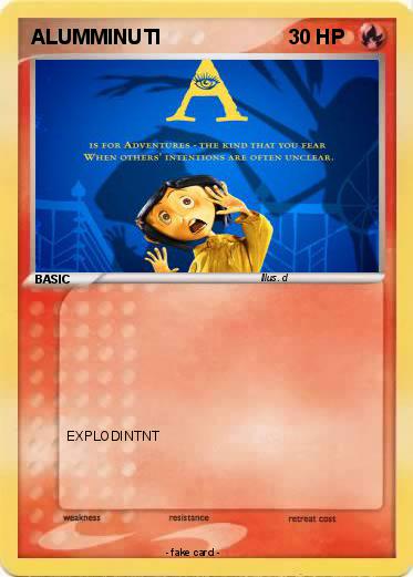 Pokemon ALUMMINUTI
