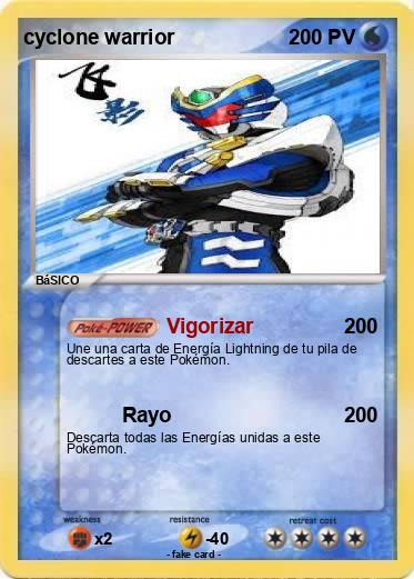 Pokemon cyclone warrior