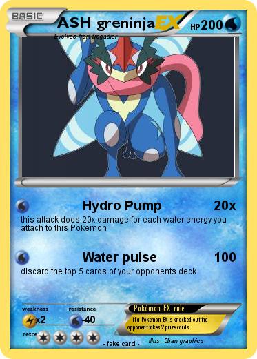 Pokemon ASH greninja