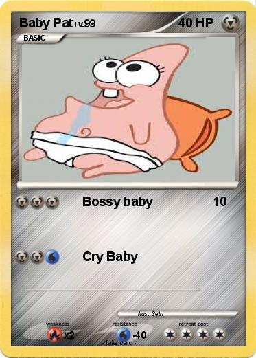 Pokemon Baby Pat