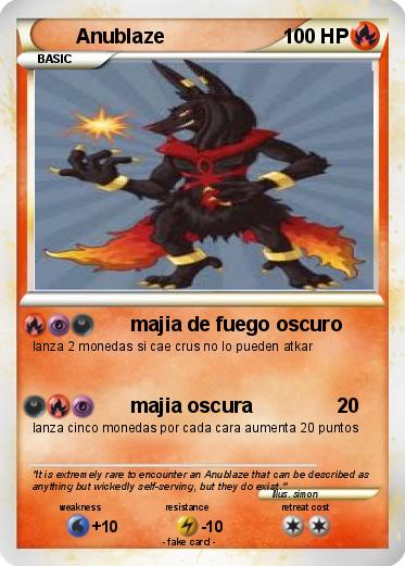 Pokemon Anublaze