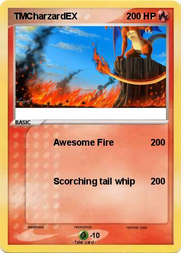 Pokemon TMCharzardEX