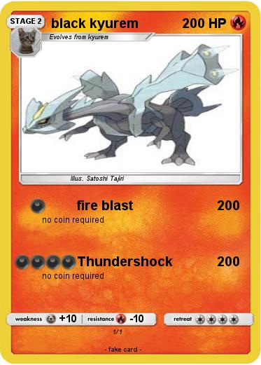 Pokemon black kyurem