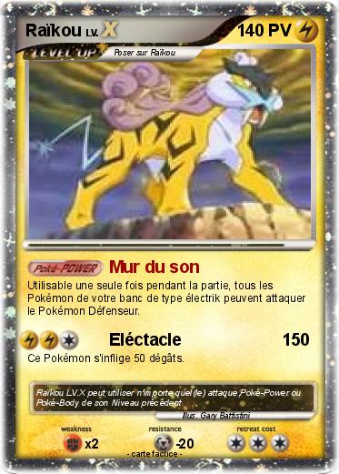 Pokemon Raïkou