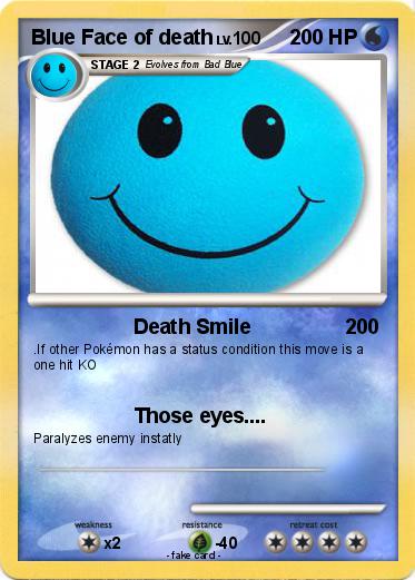 Pokemon Blue Face of death