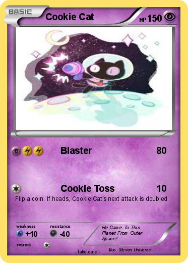 Pokemon Cookie Cat