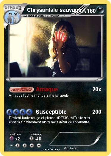 Pokemon Chrysantale sauvage