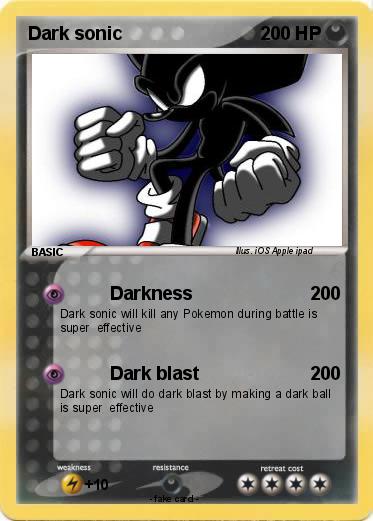 Pokemon Dark sonic