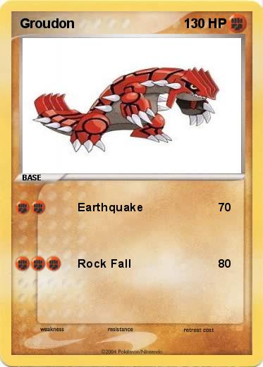 Pokemon Groudon