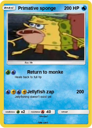 Pokemon Primative sponge