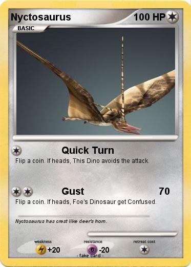 Pokemon Nyctosaurus