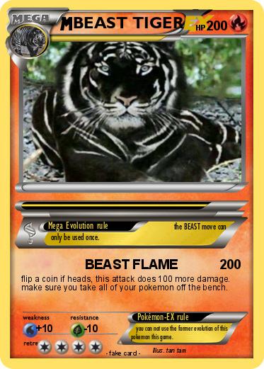 Pokemon BEAST TIGER