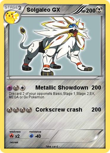 Pokemon Solgaleo GX