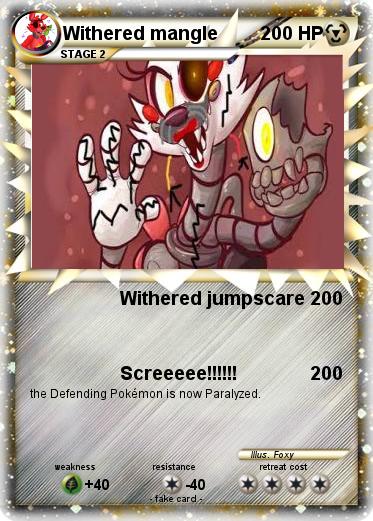 Pokemon Withered mangle