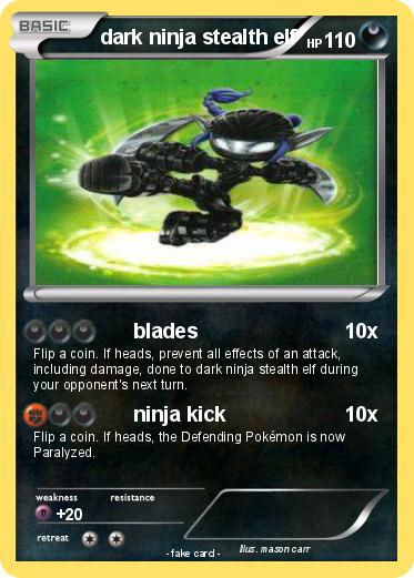 Pokemon dark ninja stealth elf