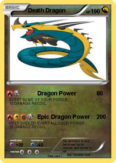Pokemon Death Dragon