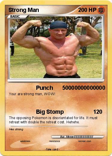 Pokemon Strong Man